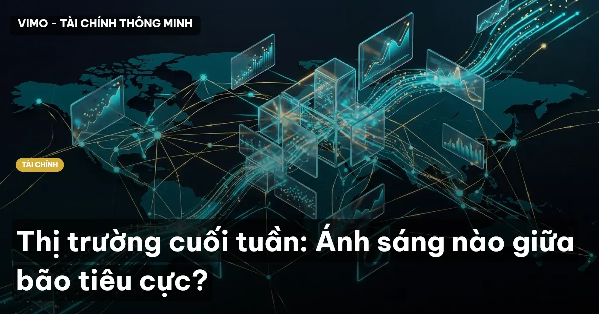 Thị trường cuối tuần: Ánh sáng nào giữa bão tiêu cực?