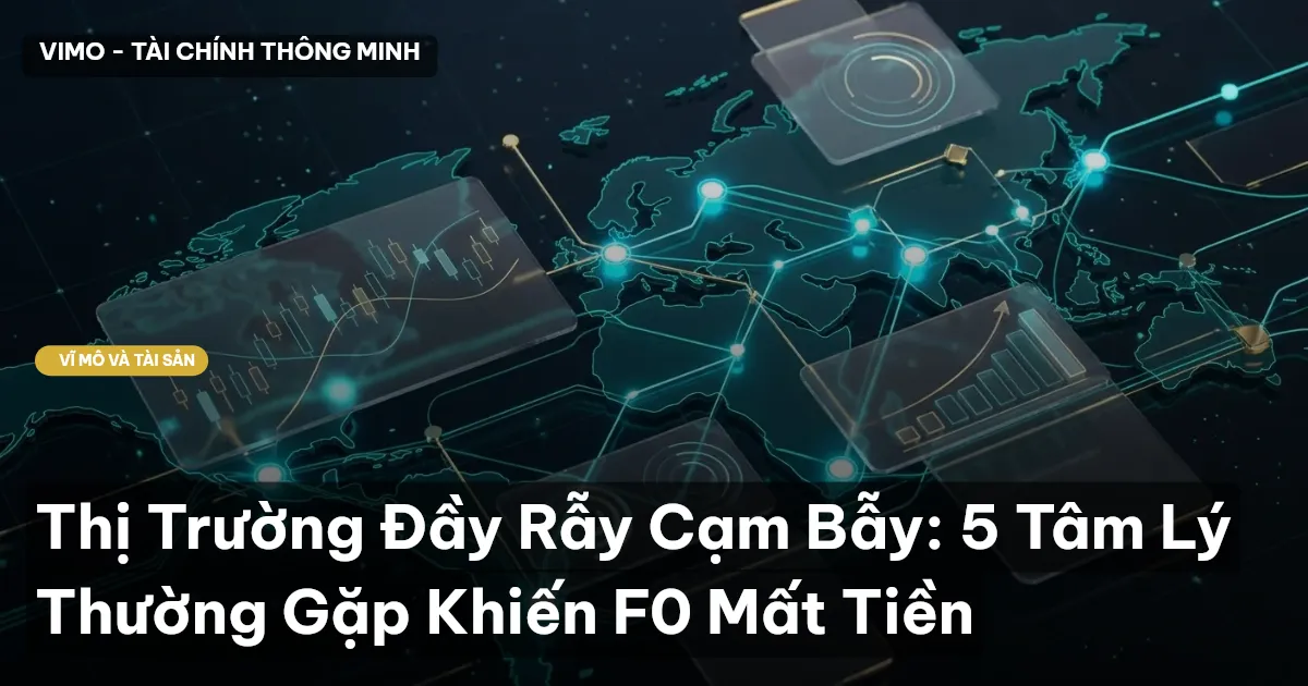 Thị Trường Đầy Rẫy Cạm Bẫy: 5 Tâm Lý Thường Gặp Khiến F0 Mất Tiền