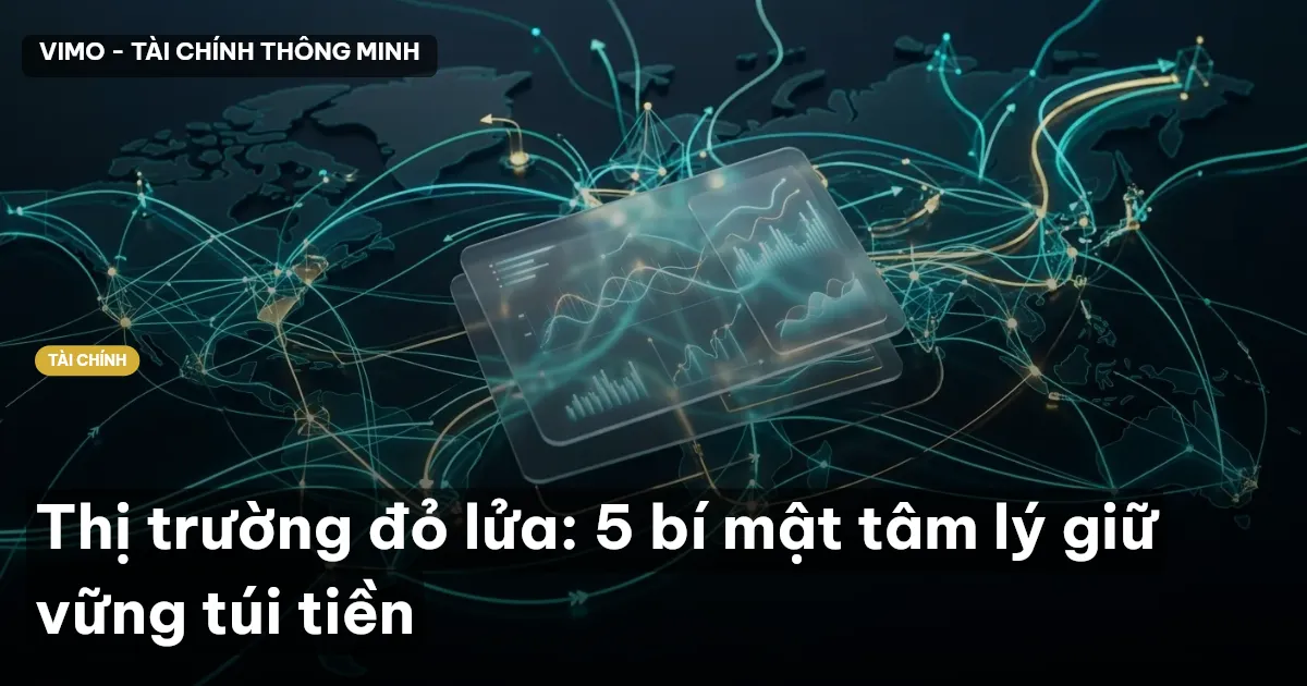 Thị trường đỏ lửa: 5 bí mật tâm lý giữ vững túi tiền