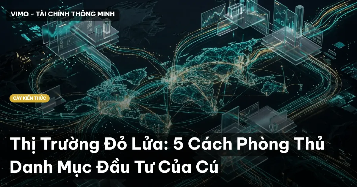Thị Trường Đỏ Lửa: 5 Cách Phòng Thủ Danh Mục Đầu Tư Của Cú