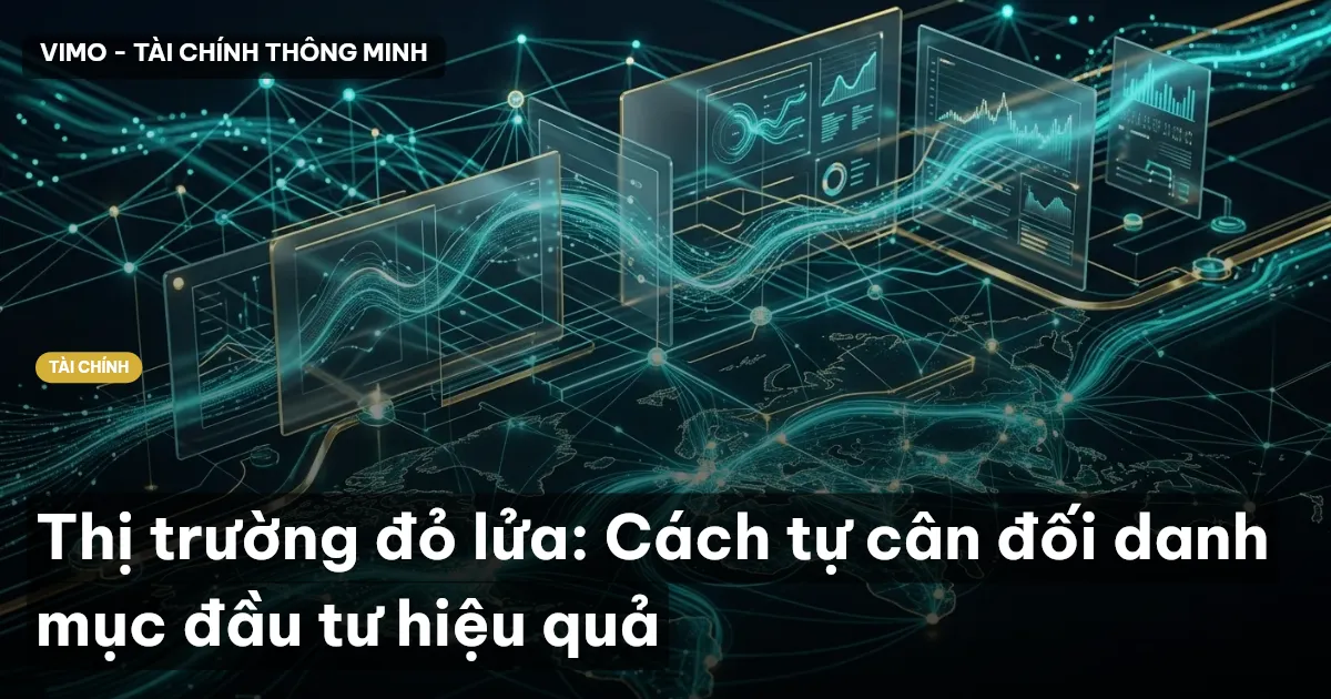 Thị trường đỏ lửa: Cách tự cân đối danh mục đầu tư hiệu quả