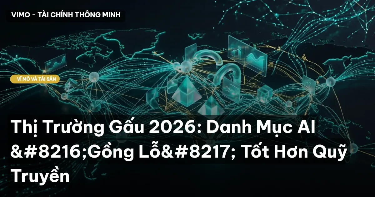 Thị Trường Gấu 2026: Danh Mục AI 'Gồng Lỗ' Tốt Hơn Quỹ Truyền