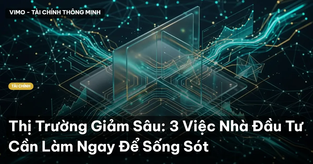 thị trường giảm mạnh