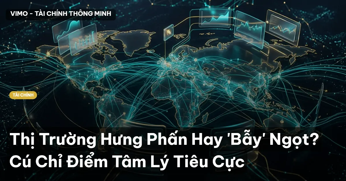 Thị Trường Hưng Phấn Hay 'Bẫy' Ngọt? Cú Chỉ Điểm Tâm Lý Tiêu Cực