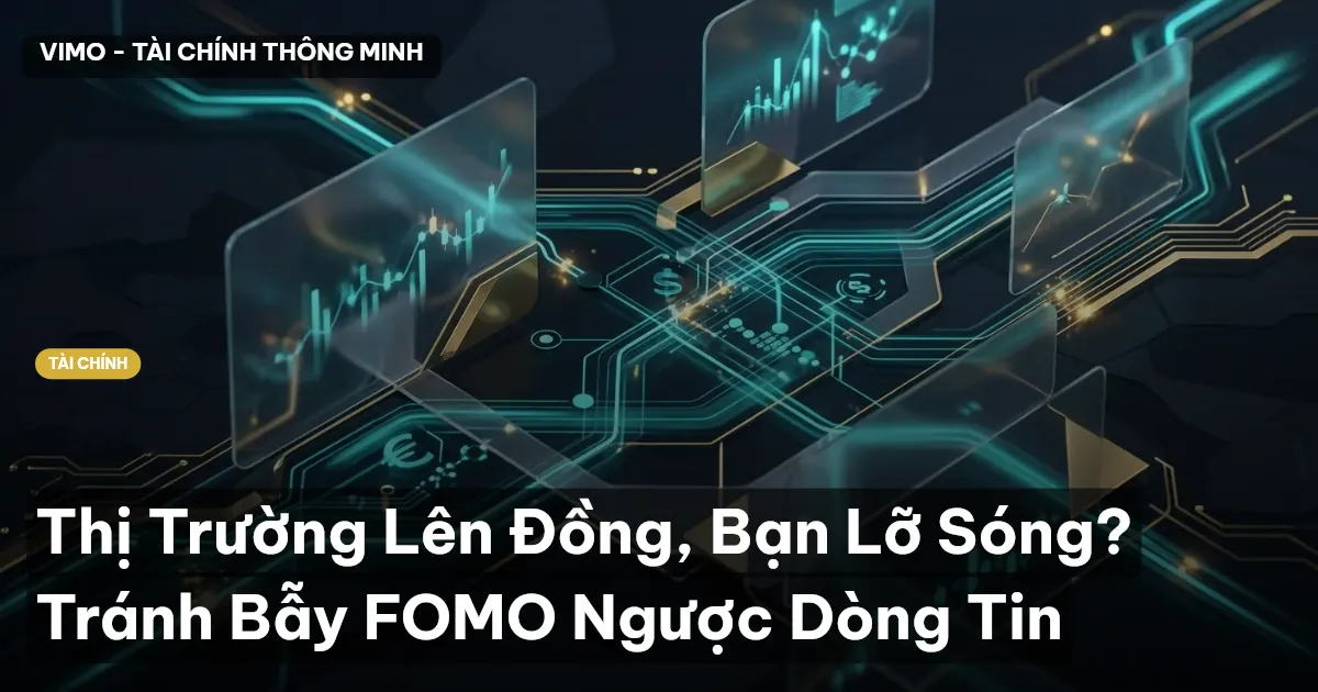 Thị Trường Lên Đồng, Bạn Lỡ Sóng? Tránh Bẫy FOMO Ngược Dòng Tin