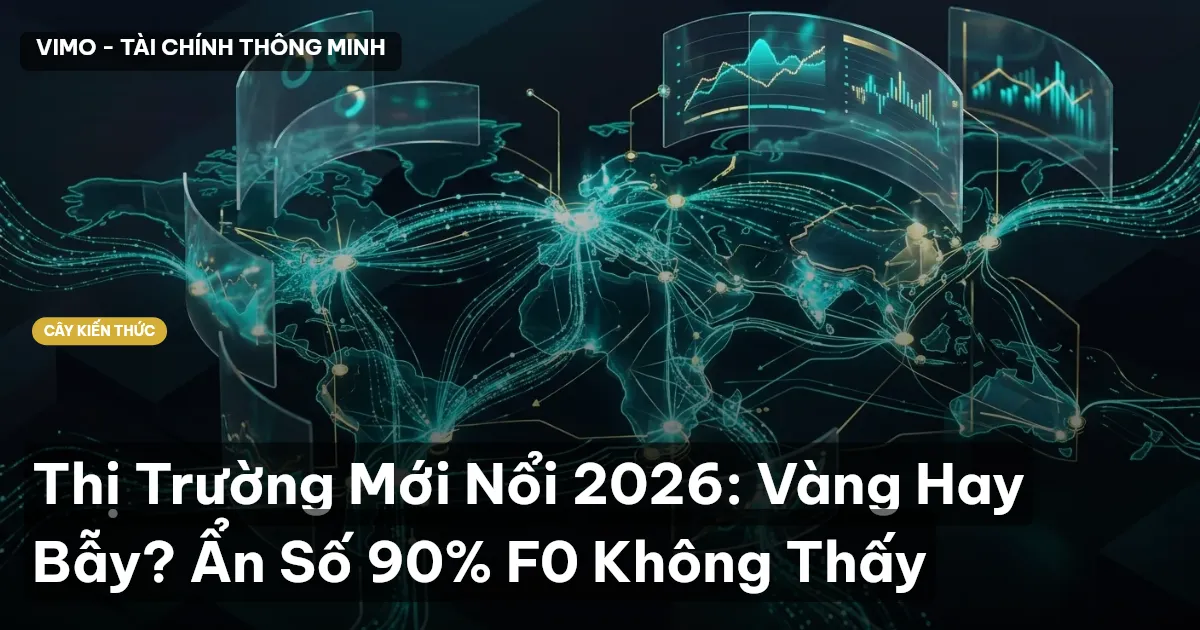 Thị Trường Mới Nổi 2026: Vàng Hay Bẫy? Ẩn Số 90% F0 Không Thấy