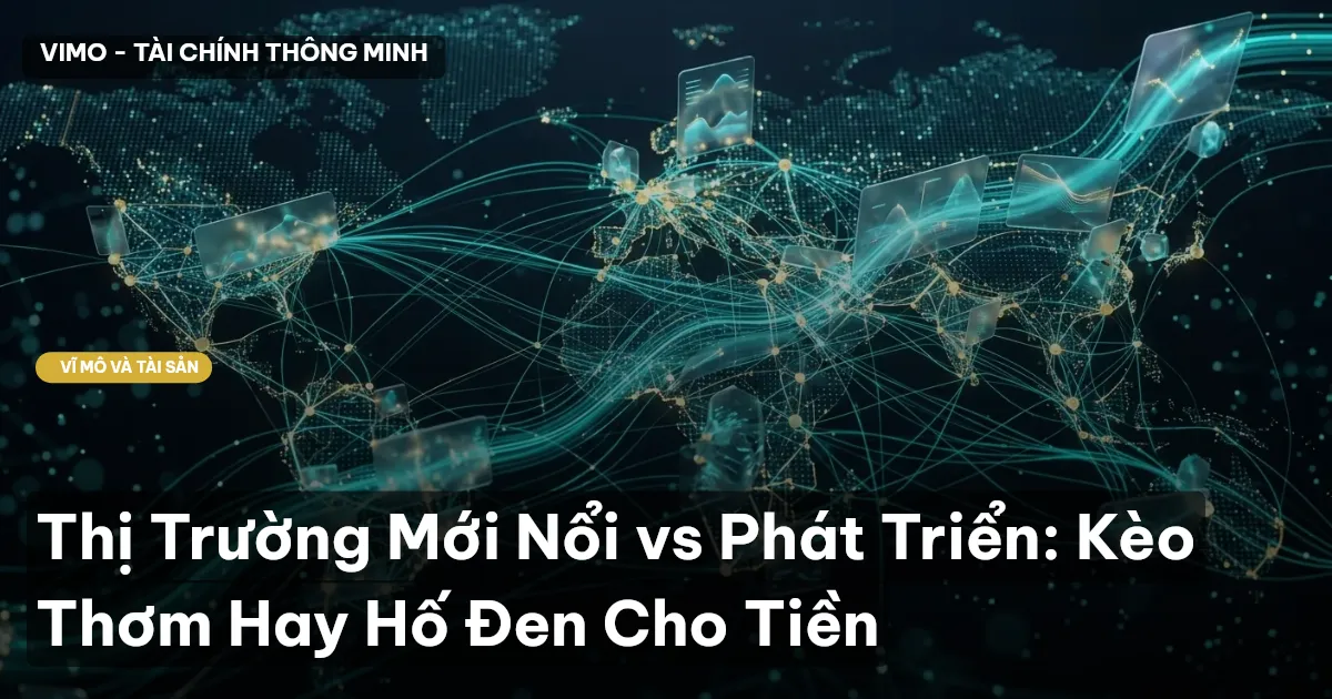 Thị Trường Mới Nổi vs Phát Triển: Kèo Thơm Hay Hố Đen Cho Tiền