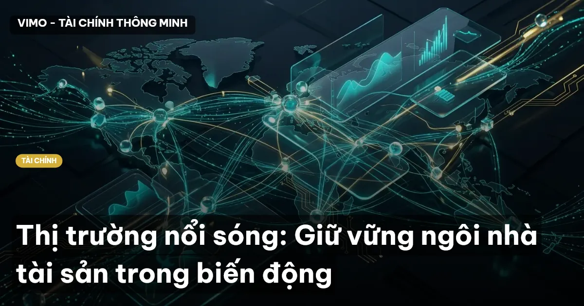 Thị trường nổi sóng: Giữ vững ngôi nhà tài sản trong biến động