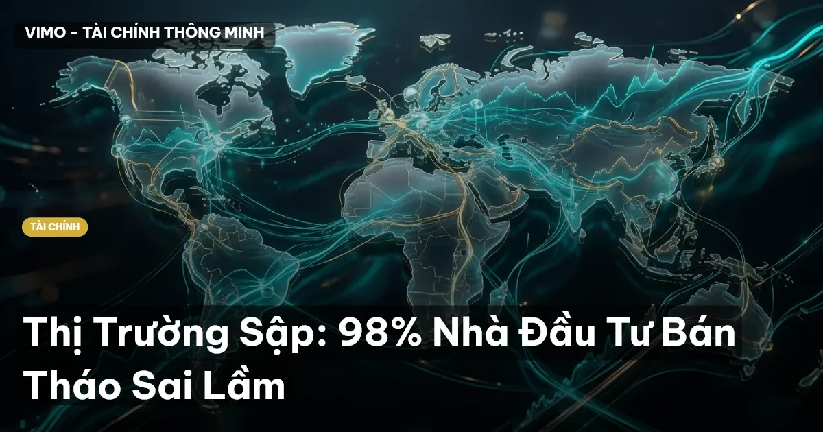 Thị Trường Sập: 98% Nhà Đầu Tư Bán Tháo Sai Lầm