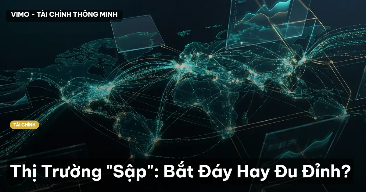 thị trường sập