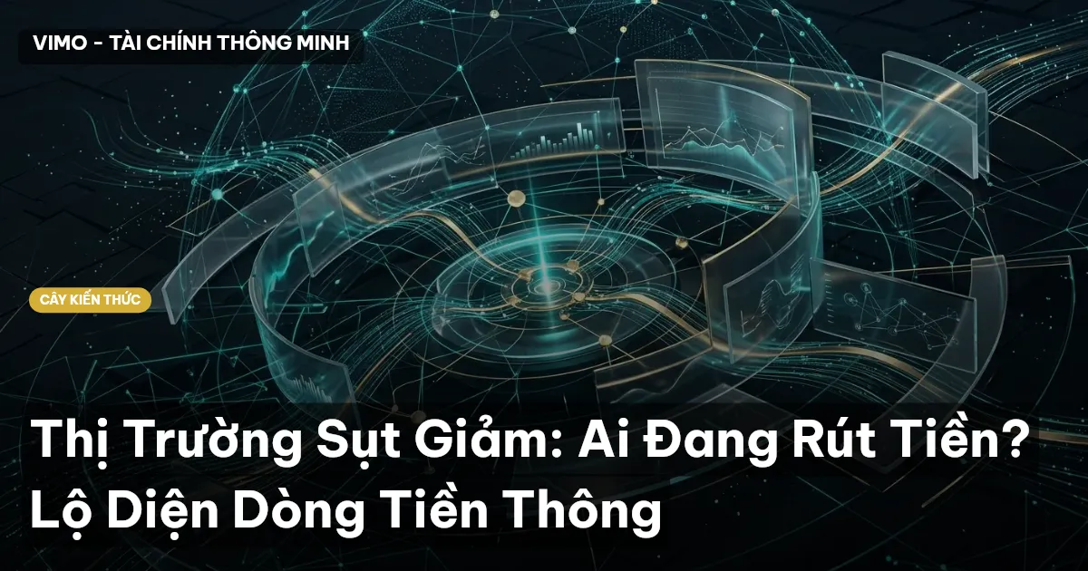 Thị Trường Sụt Giảm: Ai Đang Rút Tiền? Lộ Diện Dòng Tiền Thông