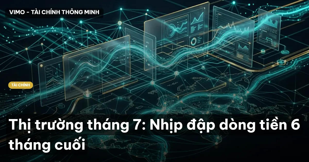 Thị trường tháng 7: Nhịp đập dòng tiền 6 tháng cuối