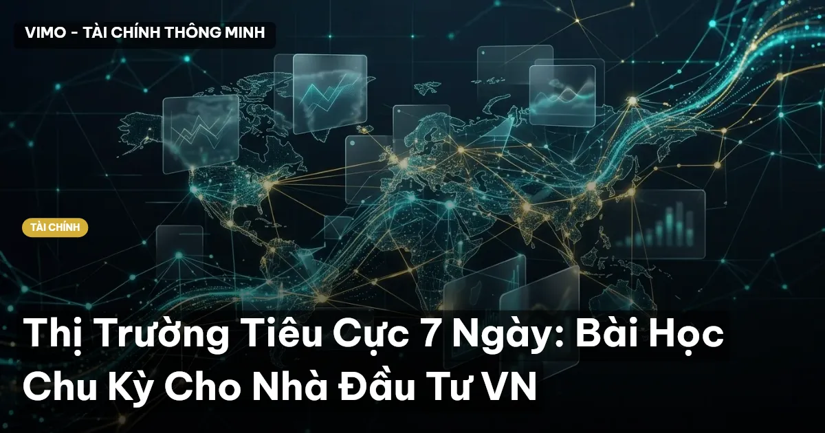 Thị Trường Tiêu Cực 7 Ngày: Bài Học Chu Kỳ Cho Nhà Đầu Tư VN