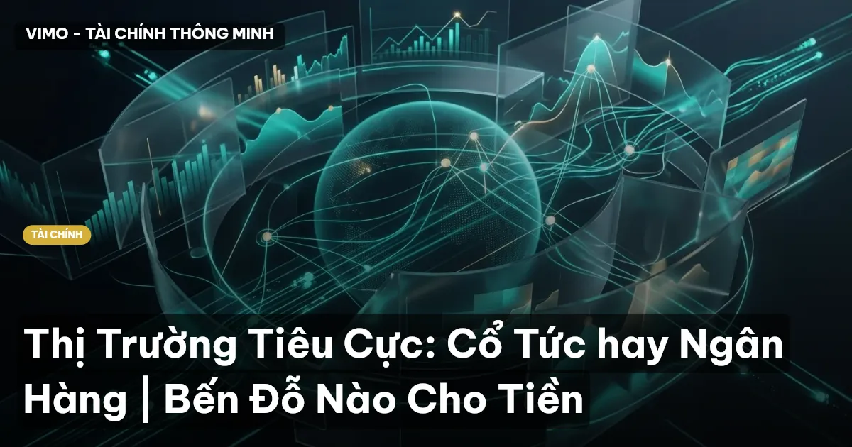 Thị Trường Tiêu Cực: Cổ Tức hay Ngân Hàng | Bến Đỗ Nào Cho Tiền