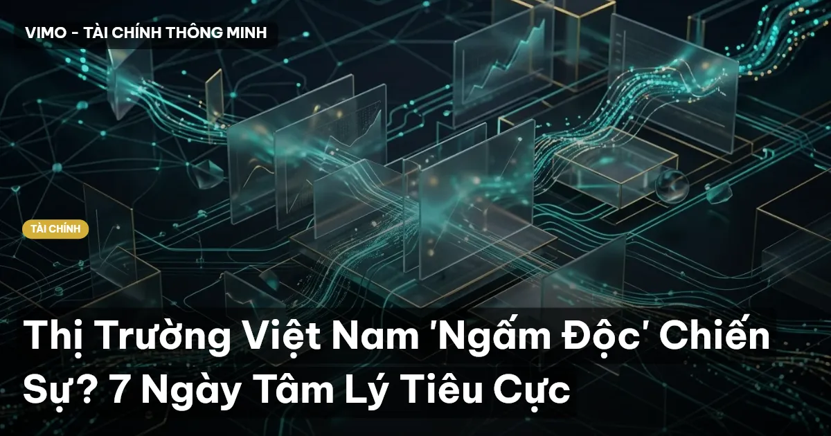 Thị Trường Việt Nam 'Ngấm Độc' Chiến Sự? 7 Ngày Tâm Lý Tiêu Cực