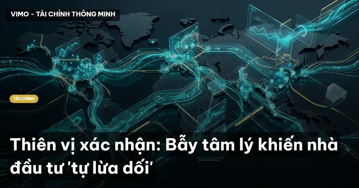 Thiên vị xác nhận: Bẫy tâm lý khiến nhà đầu tư 'tự lừa dối'