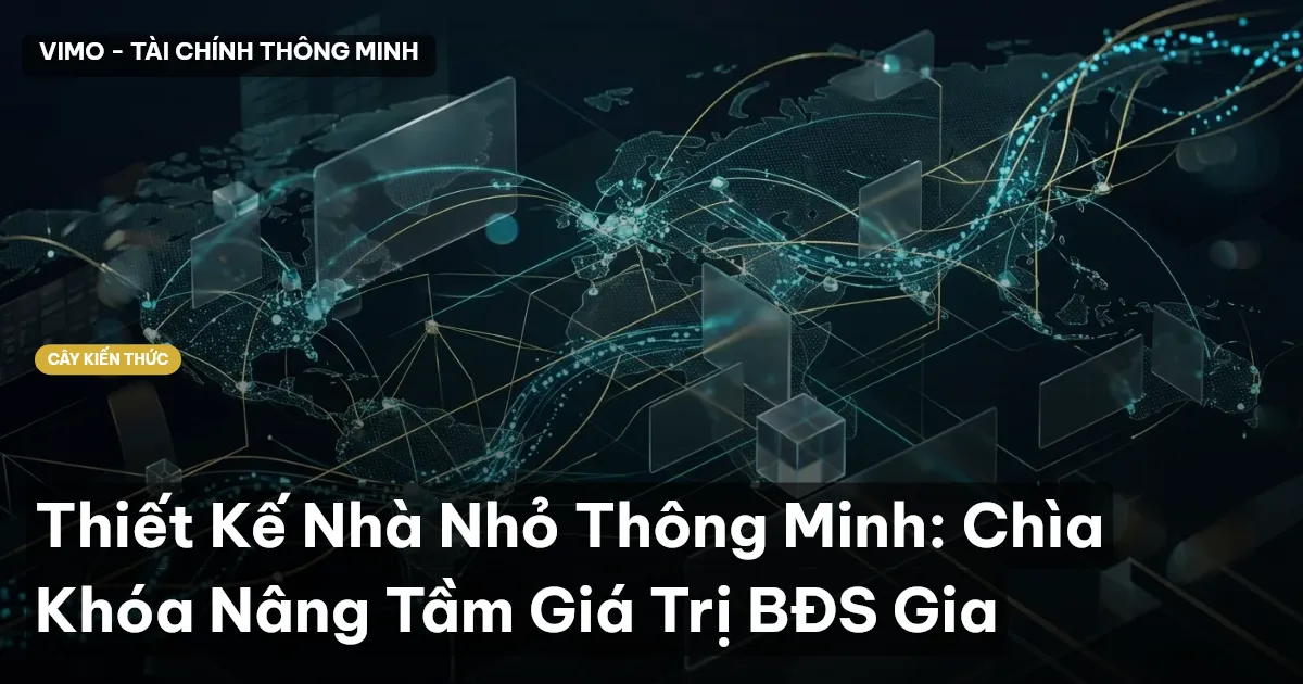 Thiết Kế Nhà Nhỏ Thông Minh: Chìa Khóa Nâng Tầm Giá Trị BĐS Gia