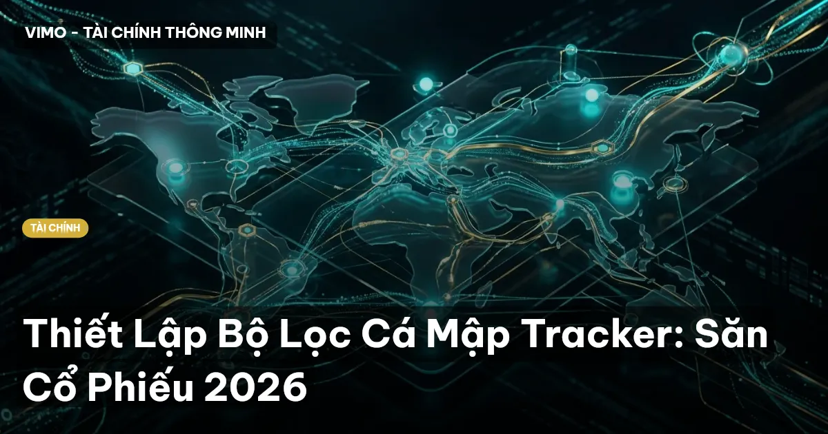 Thiết Lập Bộ Lọc Cá Mập Tracker: Săn Cổ Phiếu 2026