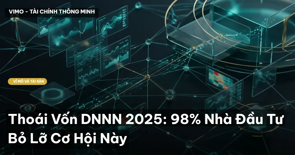 Thoái Vốn DNNN 2025: 98% Nhà Đầu Tư Bỏ Lỡ Cơ Hội Này