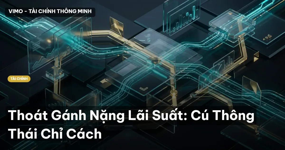 Thoát Gánh Nặng Lãi Suất: Cú Thông Thái Chỉ Cách