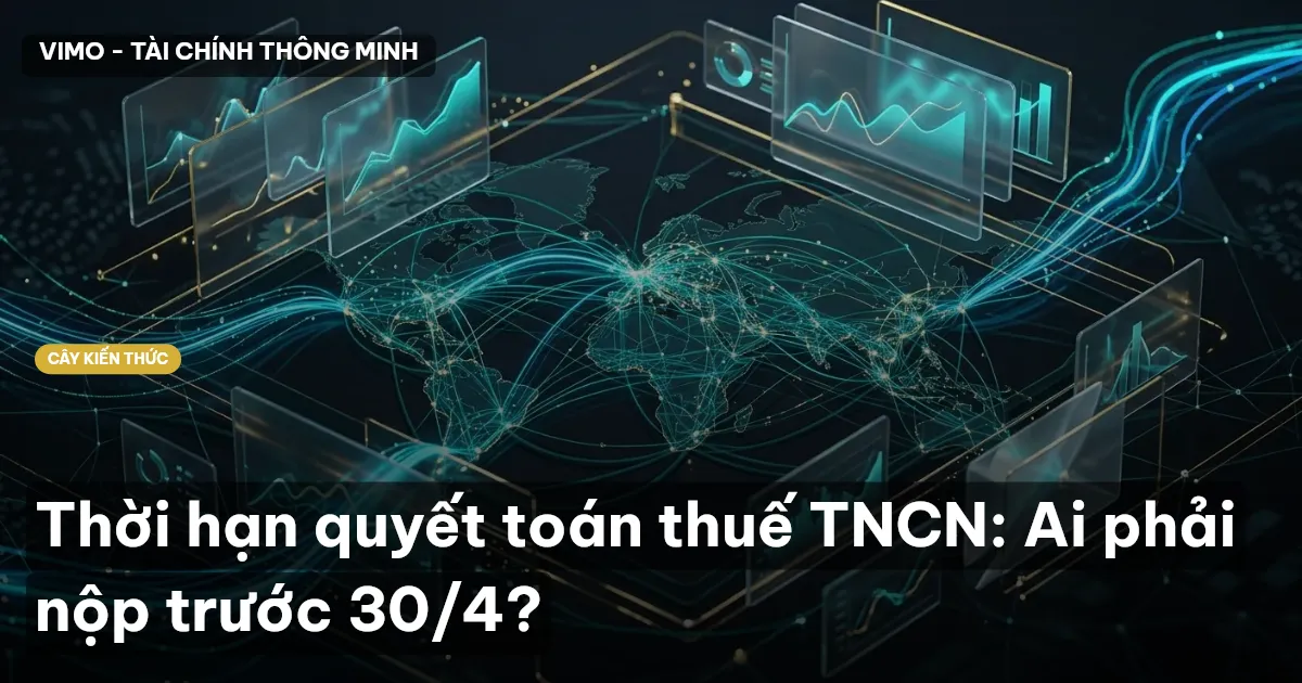Thời hạn quyết toán thuế TNCN: Ai phải nộp trước 30/4?
