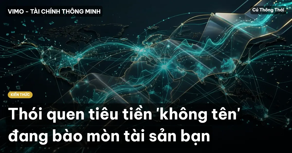 Thói quen tiêu tiền 'không tên' đang bào mòn tài sản bạn