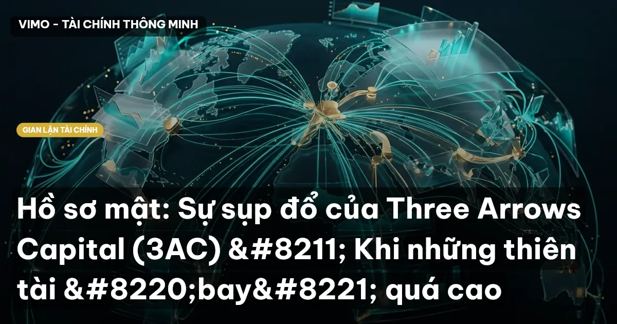 Hồ sơ mật: Sự sụp đổ của Three Arrows Capital (3AC) – Khi những thiên tài "bay" quá cao