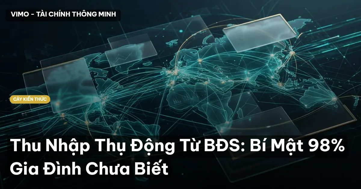 Thu Nhập Thụ Động Từ BĐS: Bí Mật 98% Gia Đình Chưa Biết
