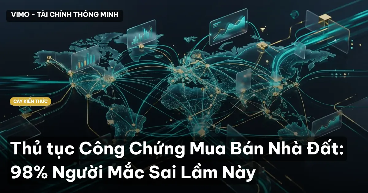 Thủ tục Công Chứng Mua Bán Nhà Đất: 98% Người Mắc Sai Lầm Này
