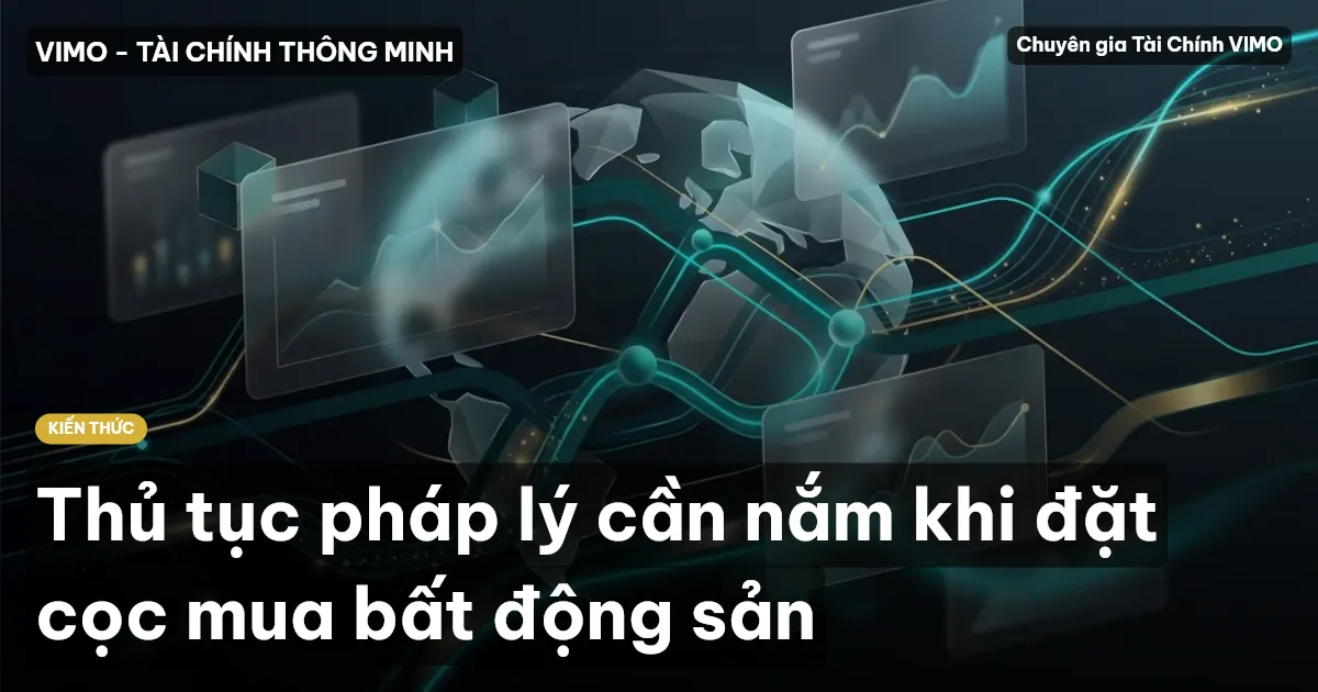 Thủ tục pháp lý cần nắm khi đặt cọc mua bất động sản