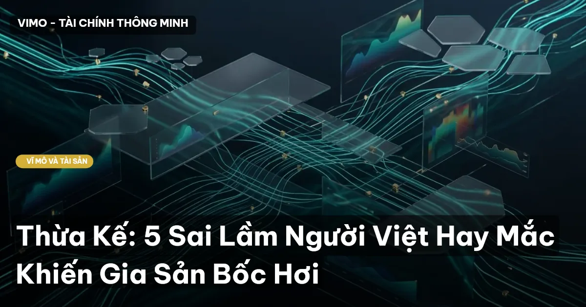 Thừa Kế: 5 Sai Lầm Người Việt Hay Mắc Khiến Gia Sản Bốc Hơi