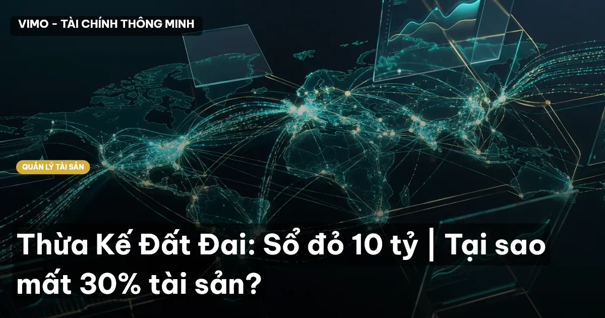 Thừa Kế Đất Đai: Sổ đỏ 10 tỷ | Tại sao mất 30% tài sản?