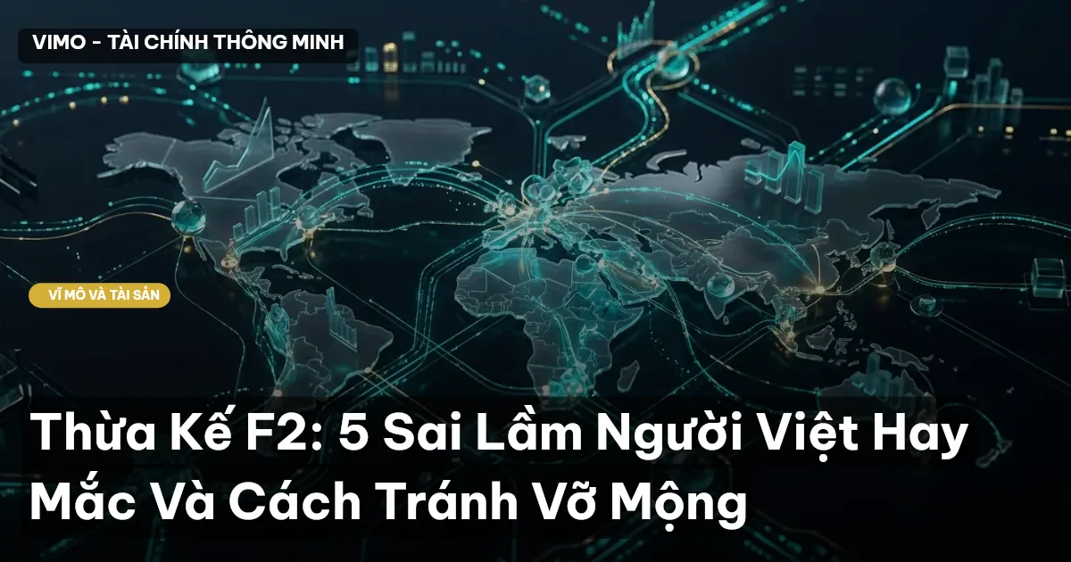 Thừa Kế F2: 5 Sai Lầm Người Việt Hay Mắc Và Cách Tránh Vỡ Mộng