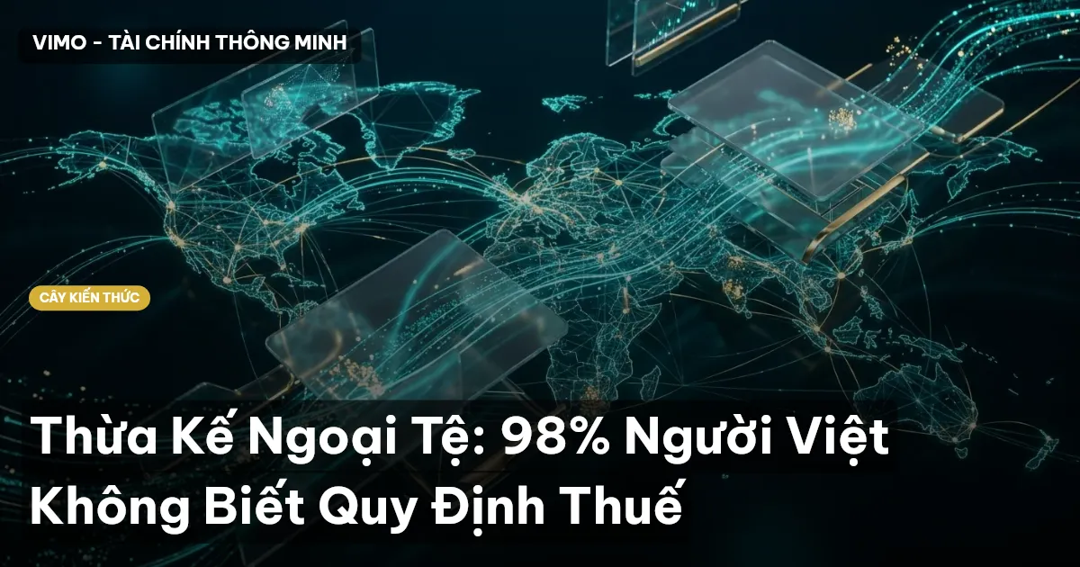 Thừa Kế Ngoại Tệ: 98% Người Việt Không Biết Quy Định Thuế