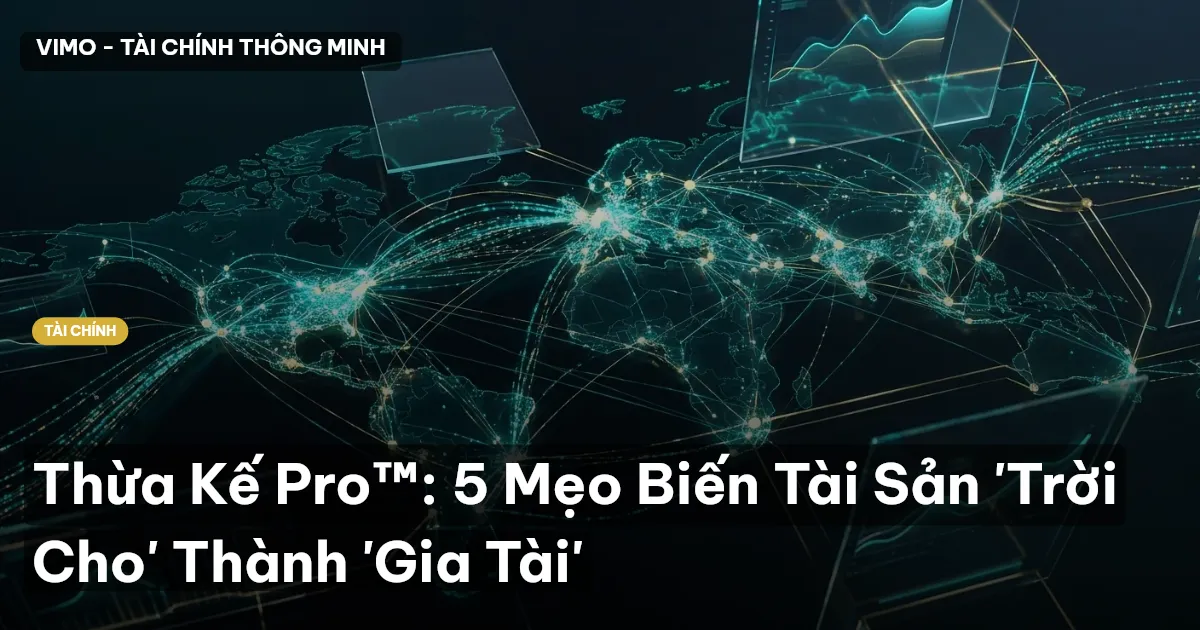Thừa Kế Pro™: 5 Mẹo Biến Tài Sản 'Trời Cho' Thành 'Gia Tài'