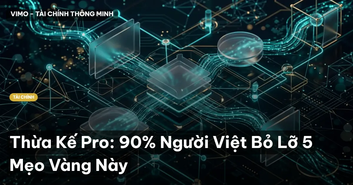 Thừa Kế Pro: 90% Người Việt Bỏ Lỡ 5 Mẹo Vàng Này