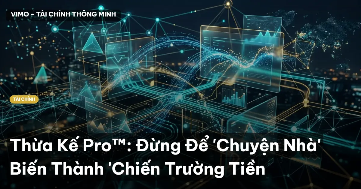 Thừa Kế Pro™: Đừng Để 'Chuyện Nhà' Biến Thành 'Chiến Trường Tiền