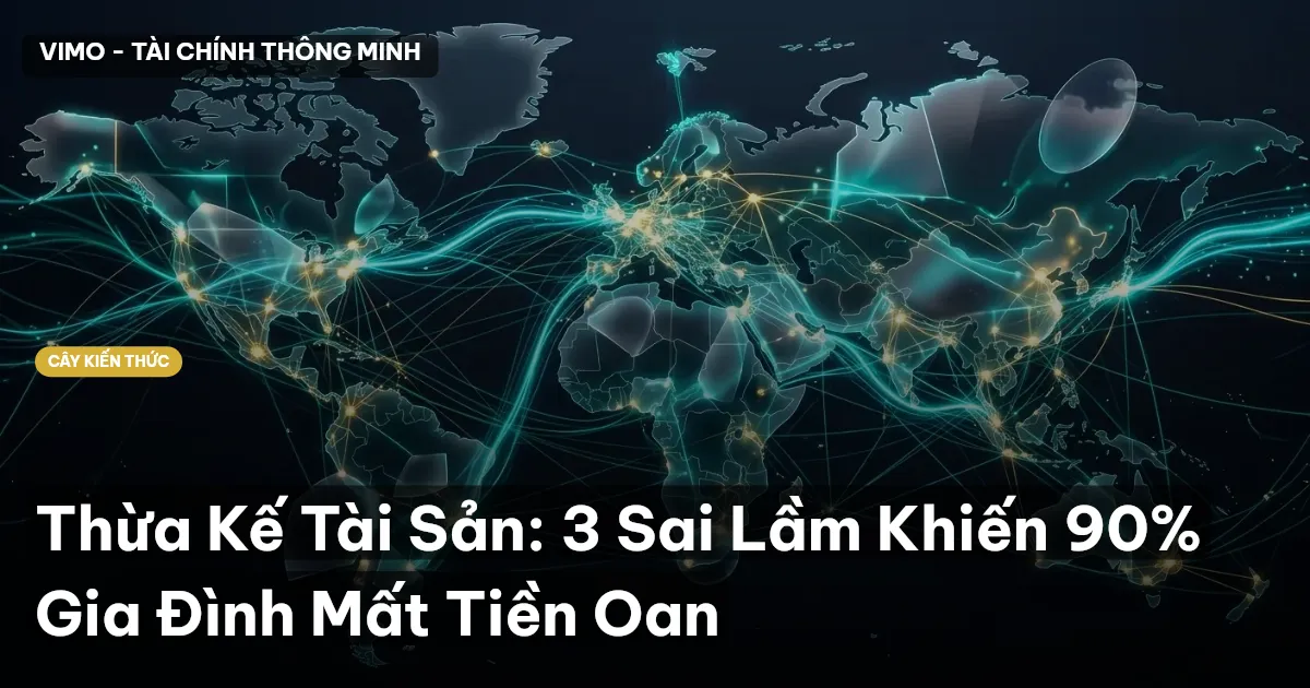 Thừa Kế Tài Sản: 3 Sai Lầm Khiến 90% Gia Đình Mất Tiền Oan