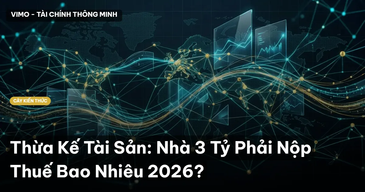 Thừa Kế Tài Sản: Nhà 3 Tỷ Phải Nộp Thuế Bao Nhiêu 2026?