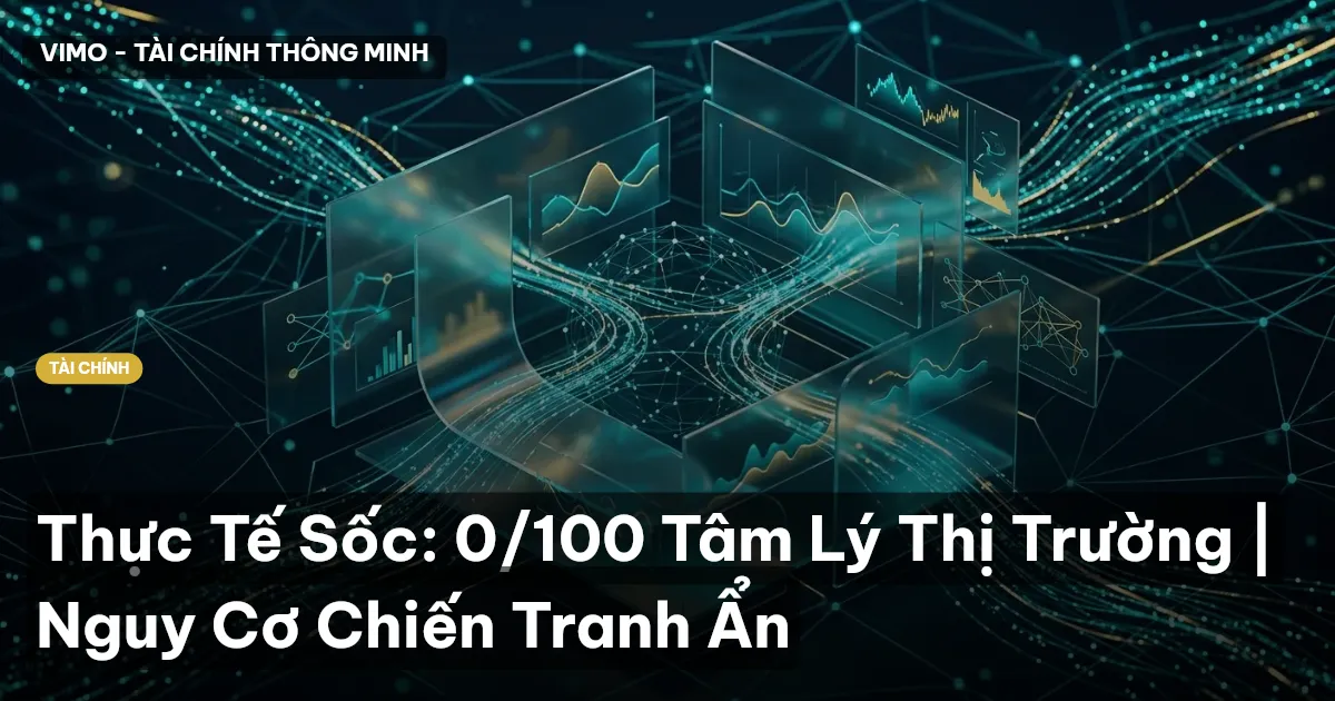 Thực Tế Sốc: 0/100 Tâm Lý Thị Trường | Nguy Cơ Chiến Tranh Ẩn