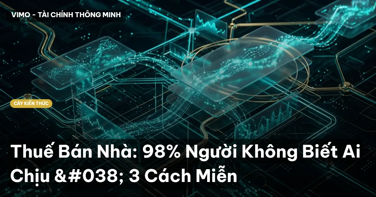 Thuế Bán Nhà: 98% Người Không Biết Ai Chịu & 3 Cách Miễn