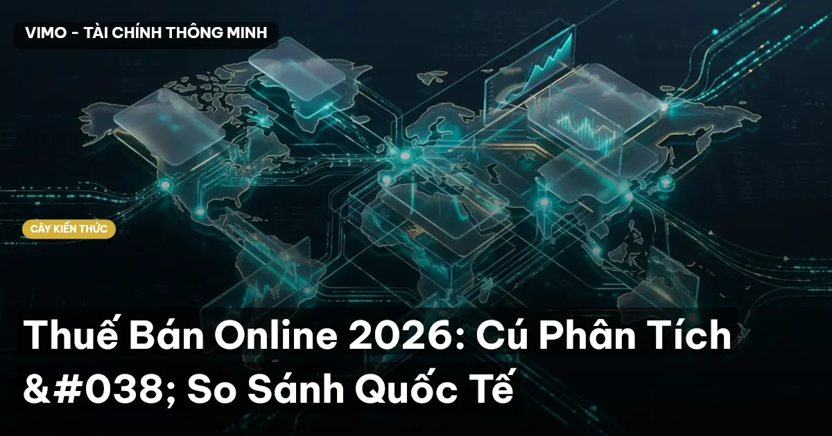 Thuế Bán Online 2026: Cú Phân Tích & So Sánh Quốc Tế