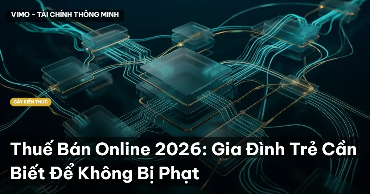 Thuế Bán Online 2026: Gia Đình Trẻ Cần Biết Để Không Bị Phạt