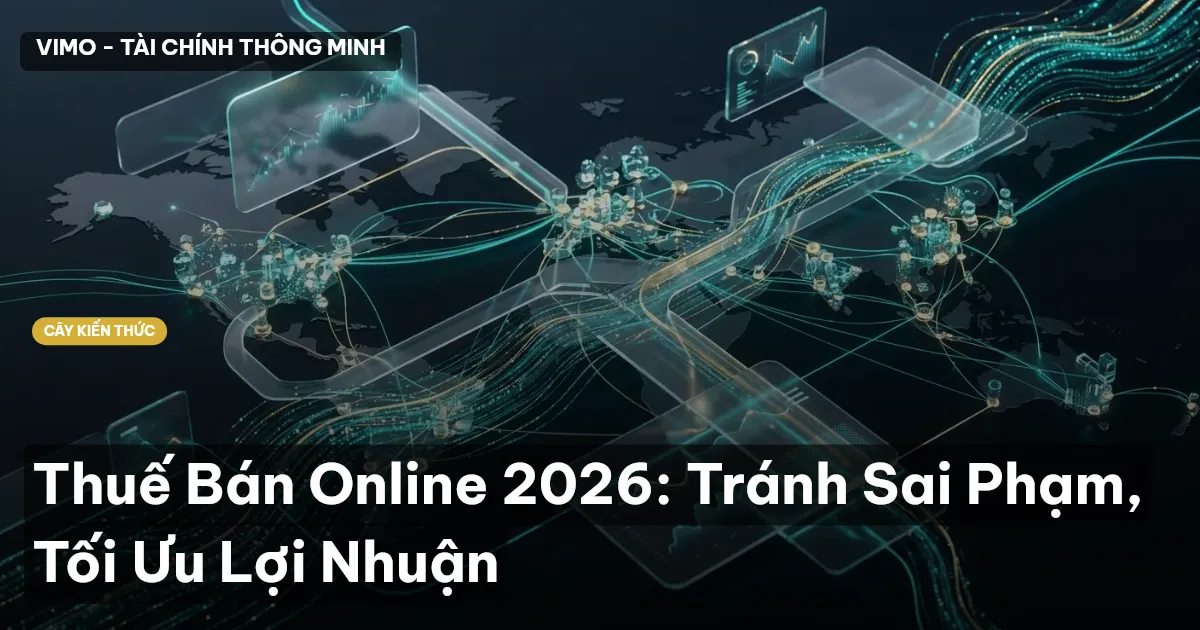 Thuế Bán Online 2026: Tránh Sai Phạm, Tối Ưu Lợi Nhuận