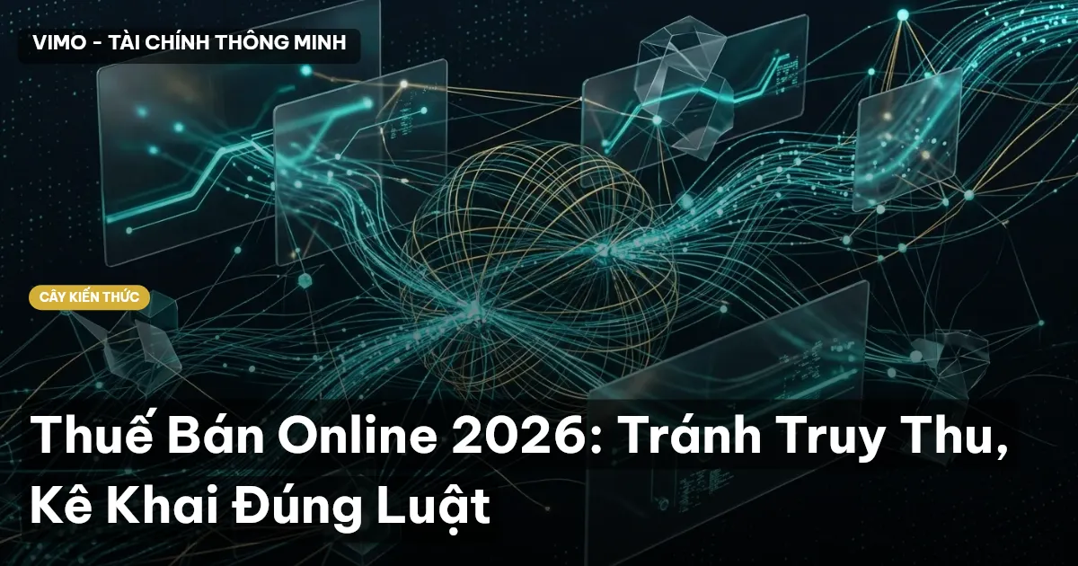 Thuế Bán Online 2026: Tránh Truy Thu, Kê Khai Đúng Luật