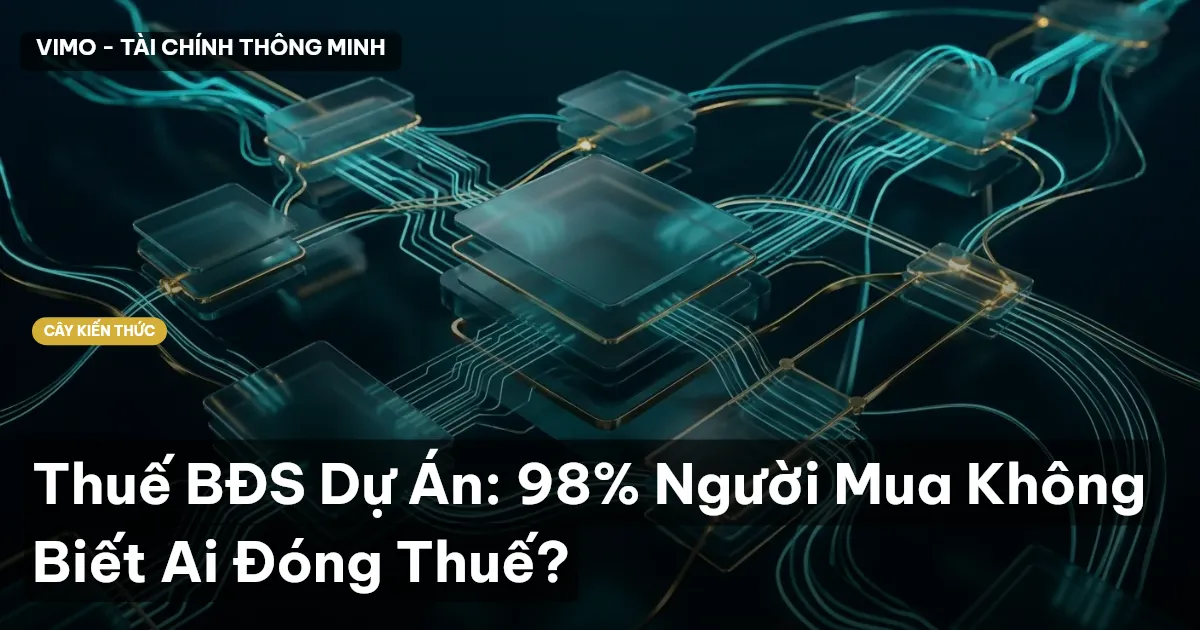 Thuế BĐS Dự Án: 98% Người Mua Không Biết Ai Đóng Thuế?