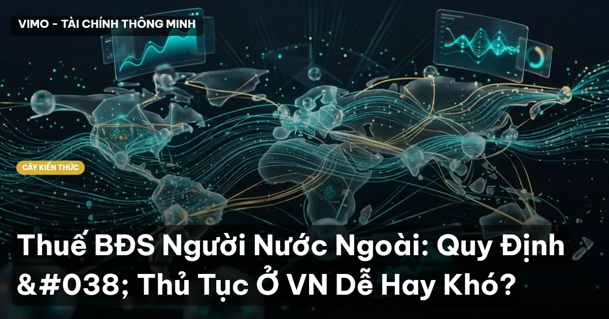 Thuế BĐS Người Nước Ngoài: Quy Định & Thủ Tục Ở VN Dễ Hay Khó?