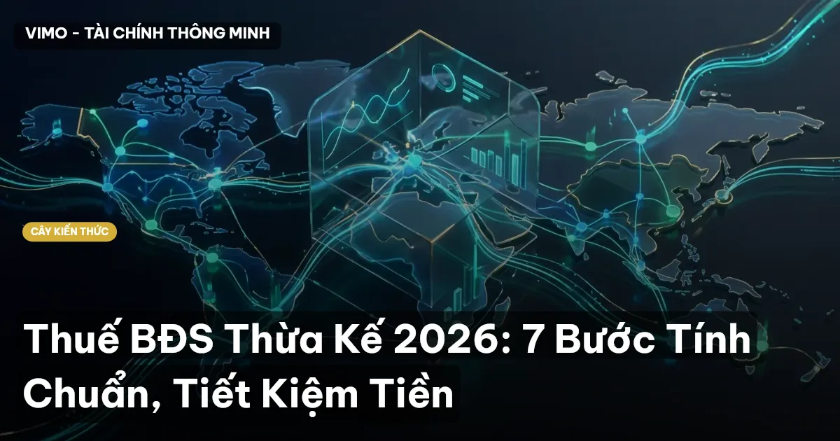 Thuế BĐS Thừa Kế 2026: 7 Bước Tính Chuẩn, Tiết Kiệm Tiền