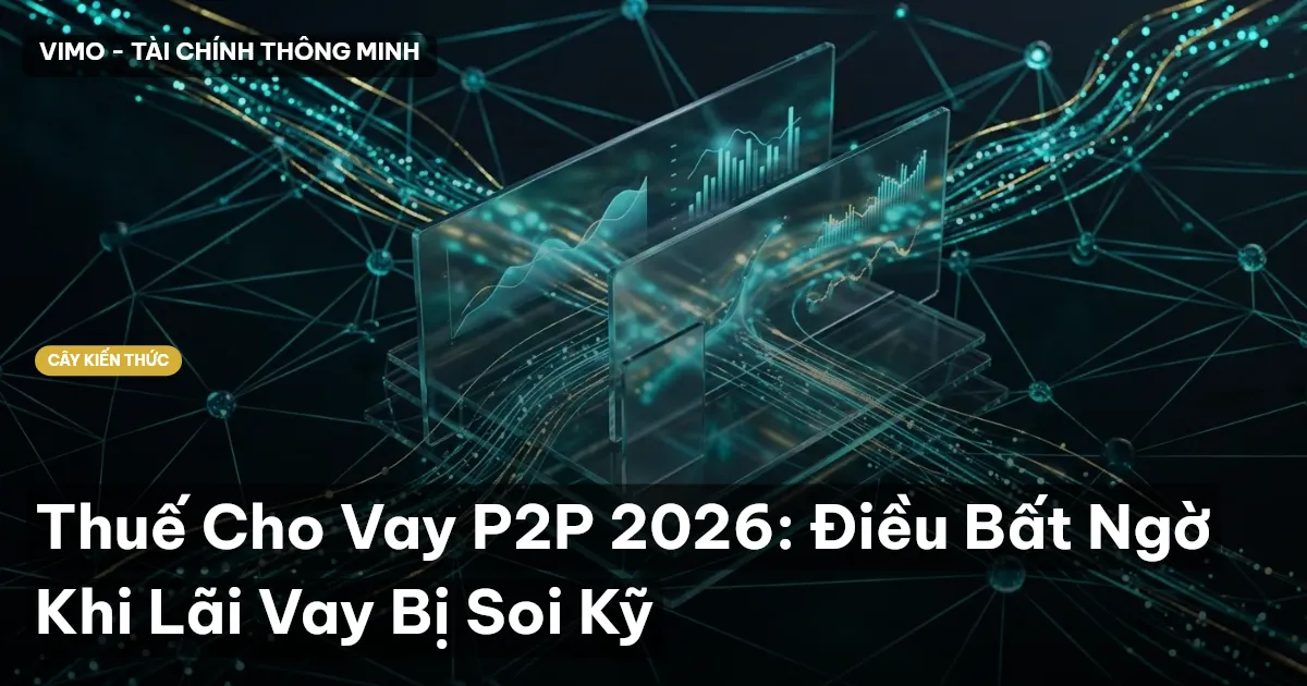 Thuế Cho Vay P2P 2026: Điều Bất Ngờ Khi Lãi Vay Bị Soi Kỹ