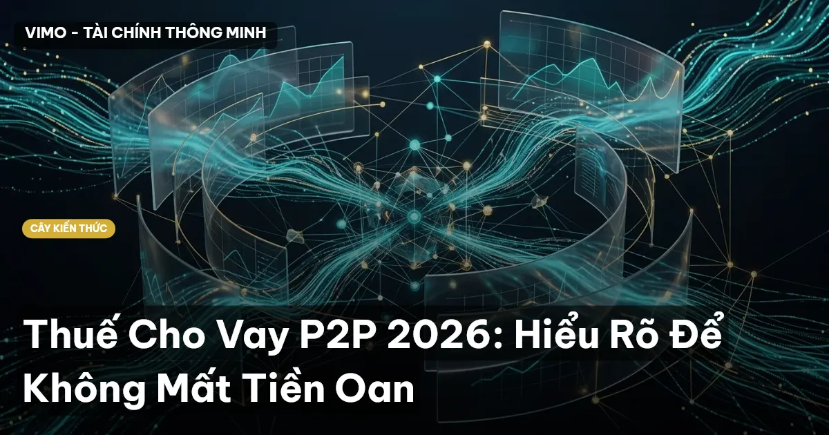Thuế Cho Vay P2P 2026: Hiểu Rõ Để Không Mất Tiền Oan